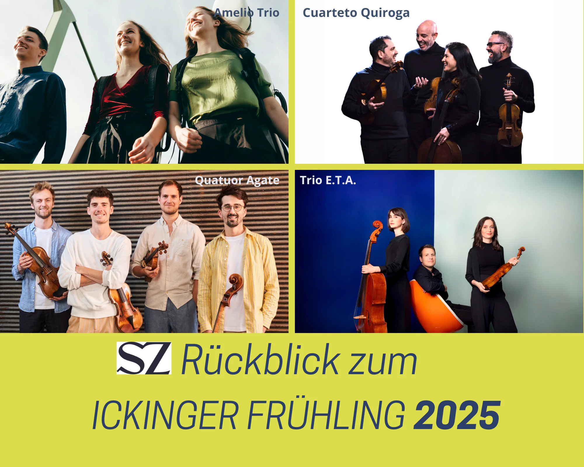 Ickinger Frühling 2025 (Foto-Collage)